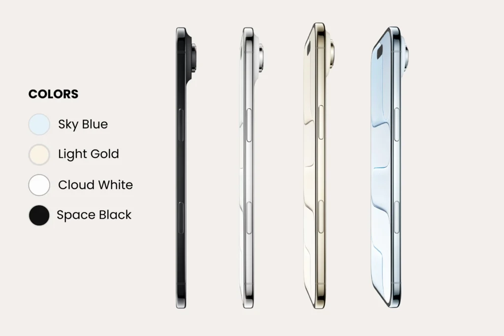iphone 17 air colors​